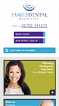 Mobile Screenshot of familydentalwestcliff.co.uk